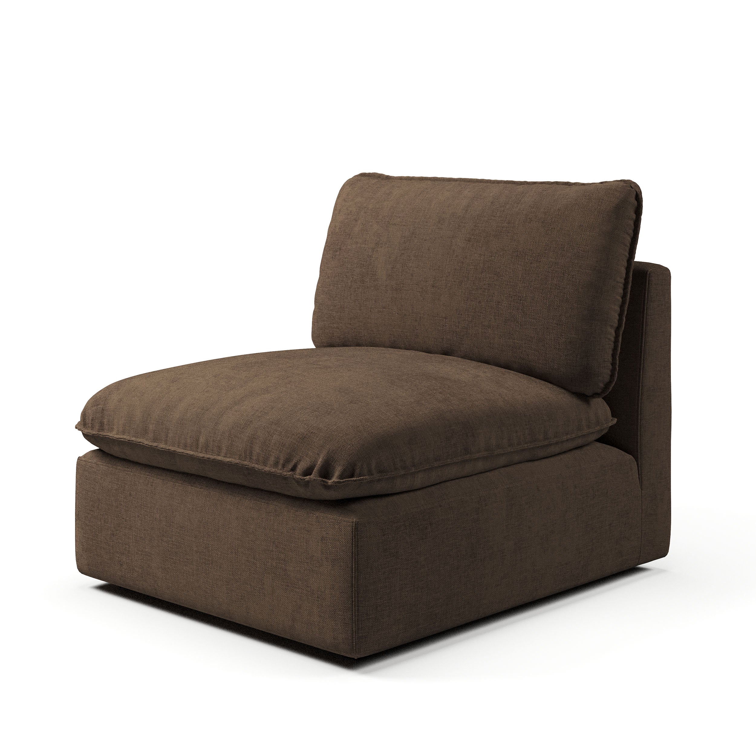 Comfy Armless Chair (Tapered)