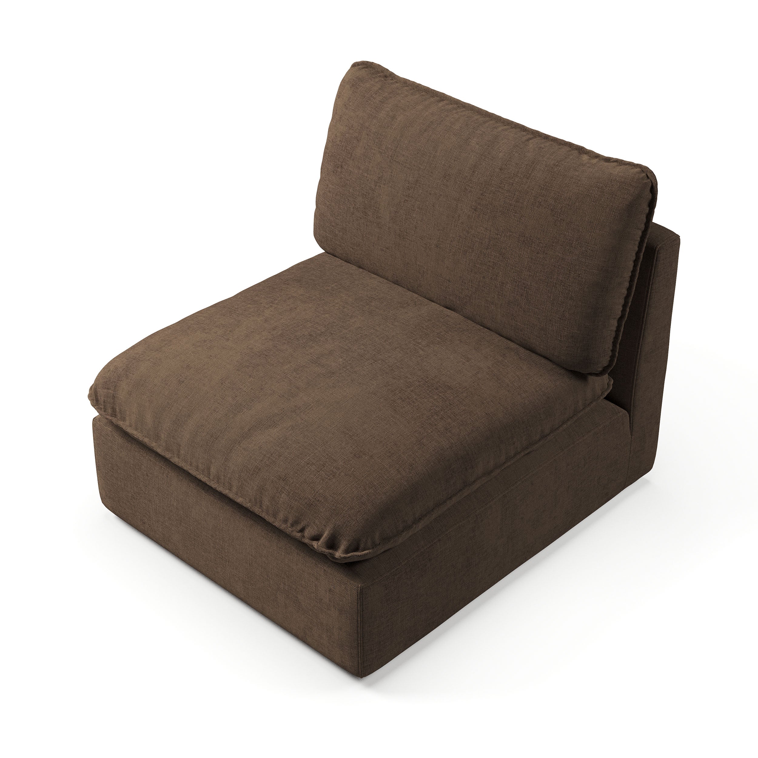 Comfy Armless Chair (Tapered)