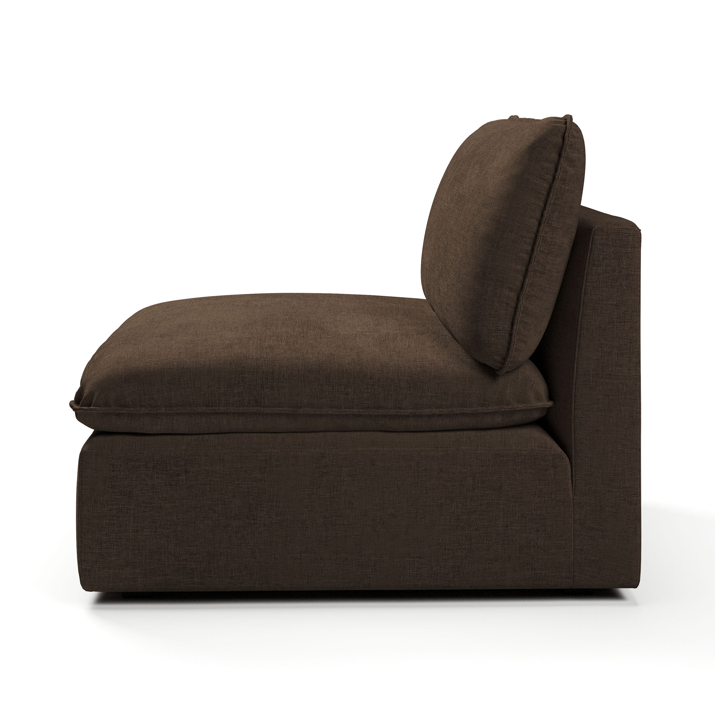 Comfy Armless Chair (Tapered)