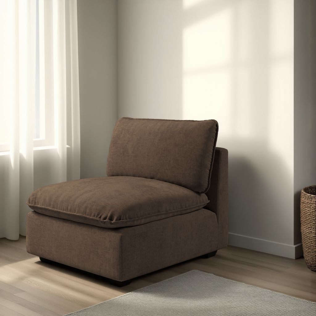 Comfy Armless Chair (Tapered)