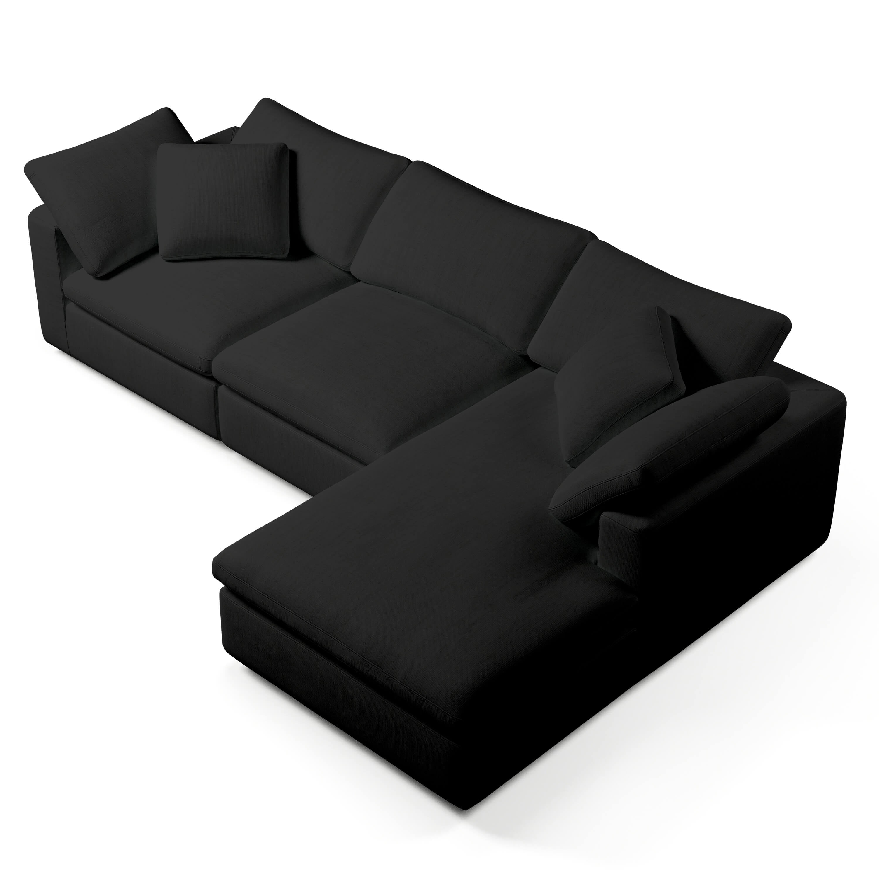 Comfy deals chaise sofa