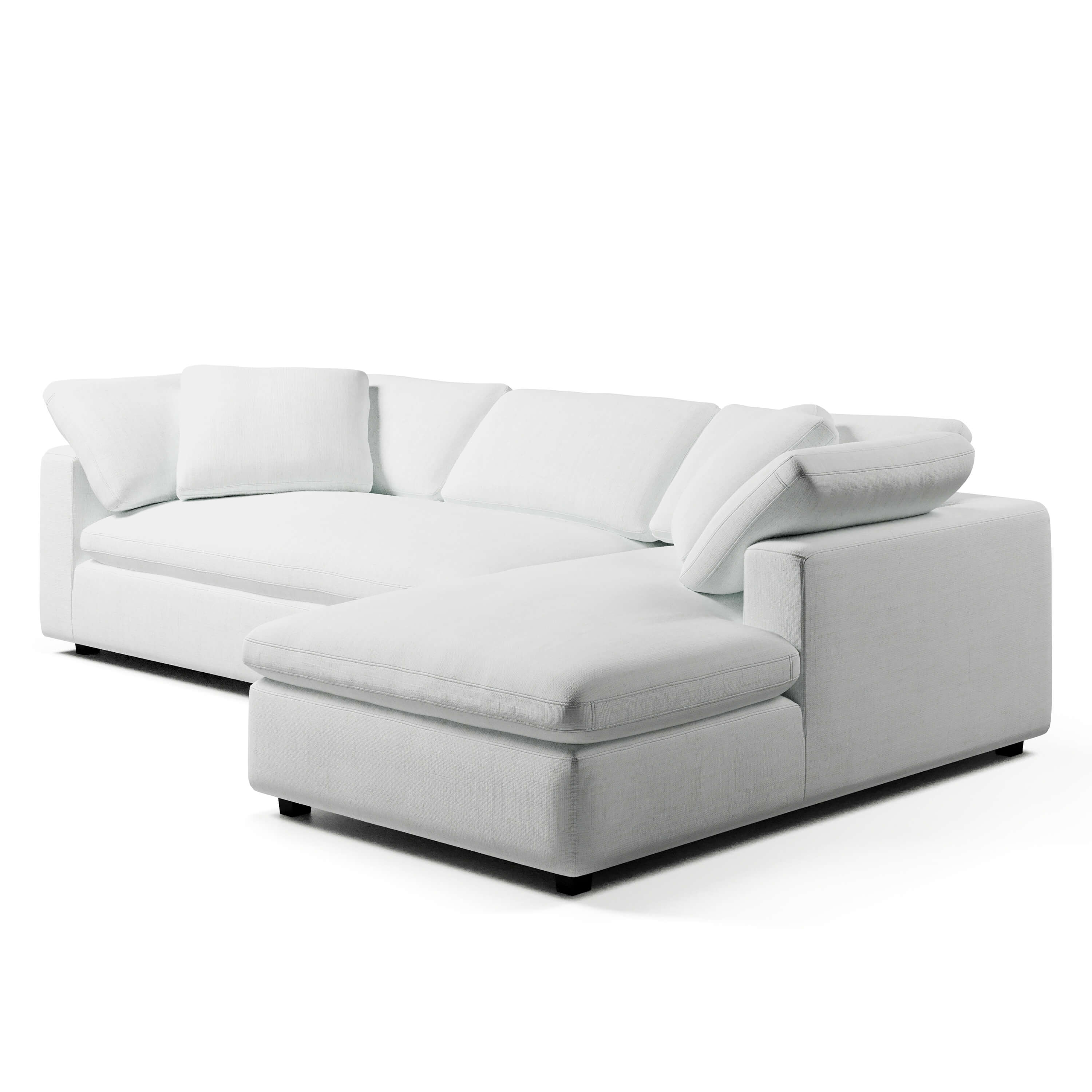 Bench seat sectional sofa hotsell