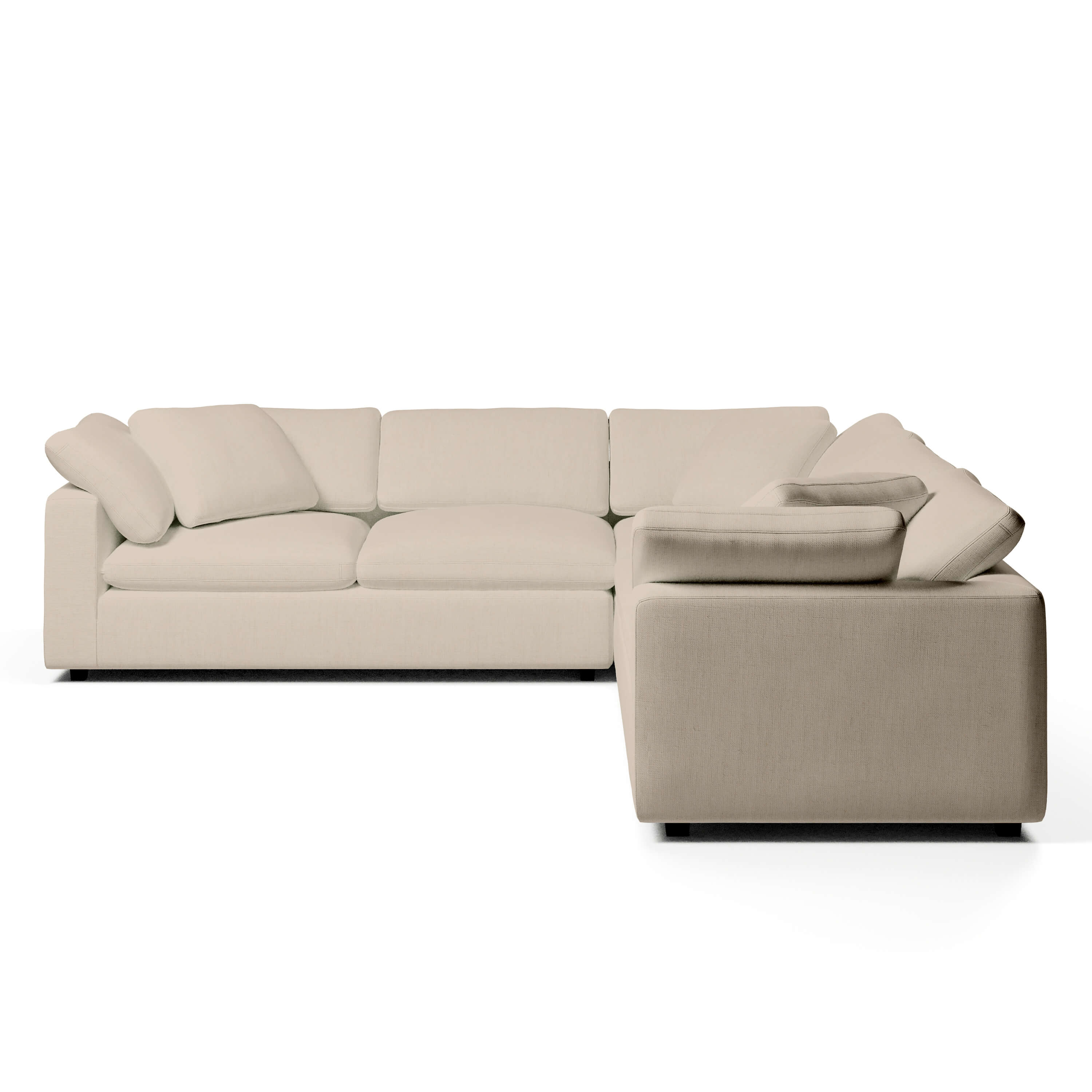 Bench seat clearance sectional sofa